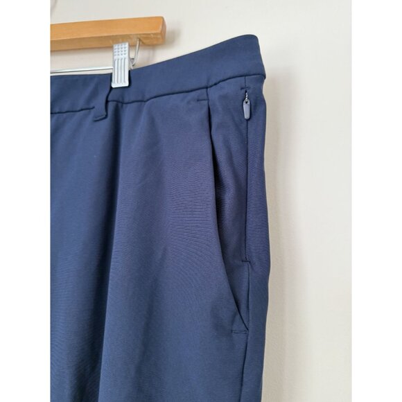 Lululemon Men's Blue ABC Classic Fit Trouser Men Sz 40 Short Warpstreme Pants - Picture 3 of 6